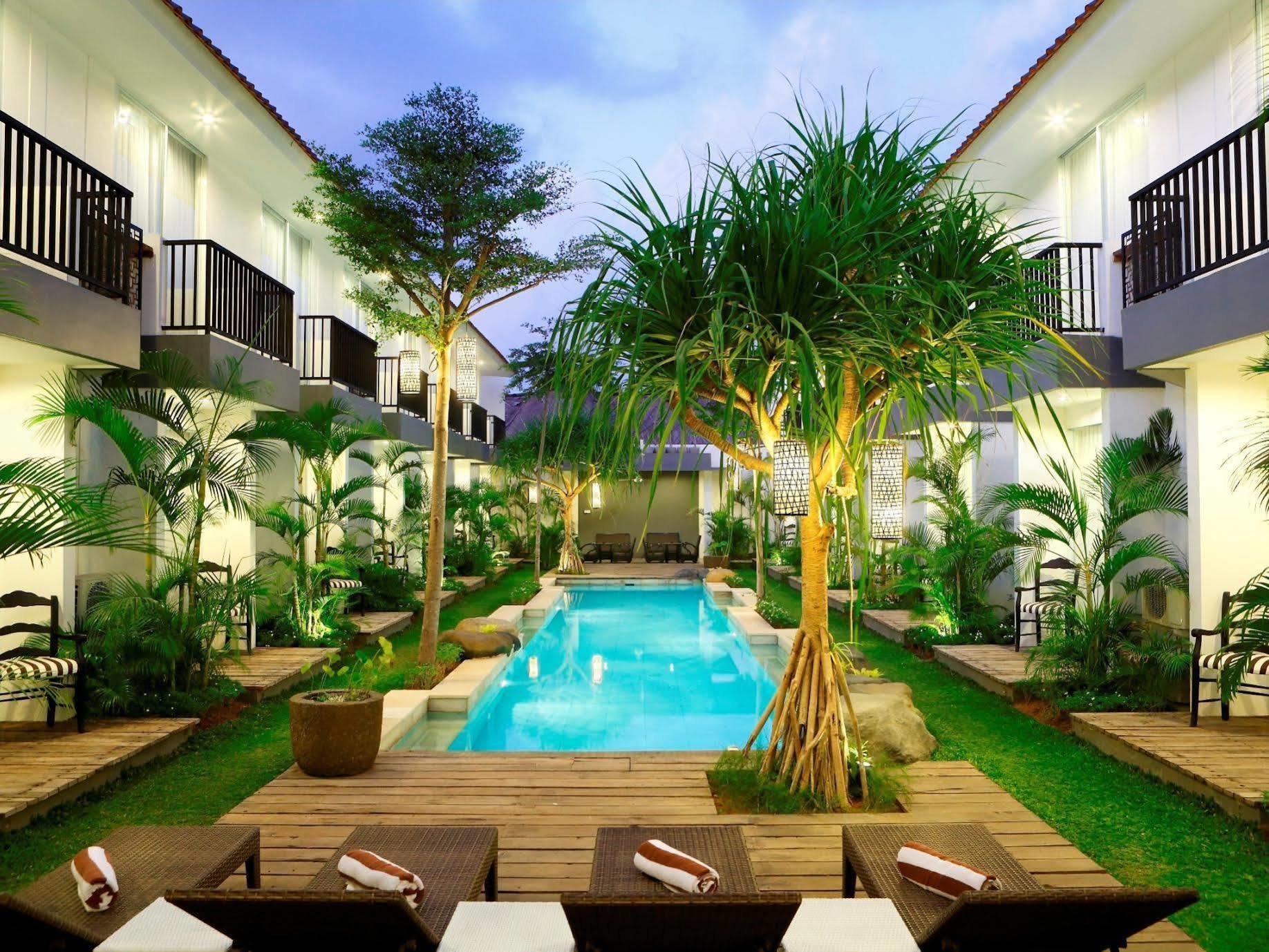 7 Bidadari Boutique Hotel Seminyak Esterno foto